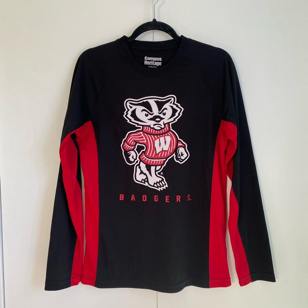 Campus Heritage Wisconsin Badgers Long Sleeve Shirt